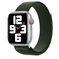 Apple 2 Pack Sport Loop Armband für Apple Watch | 44/45/46/49 mm - Product(RED) / Cypress