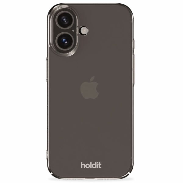 Holdit Slim Case für das iPhone 16 - Transparent