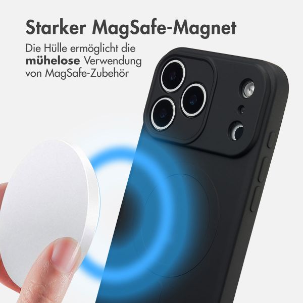 imoshion Color Back Cover mit MagSafe Apple iPhone 17 Pro Max - Schwarz