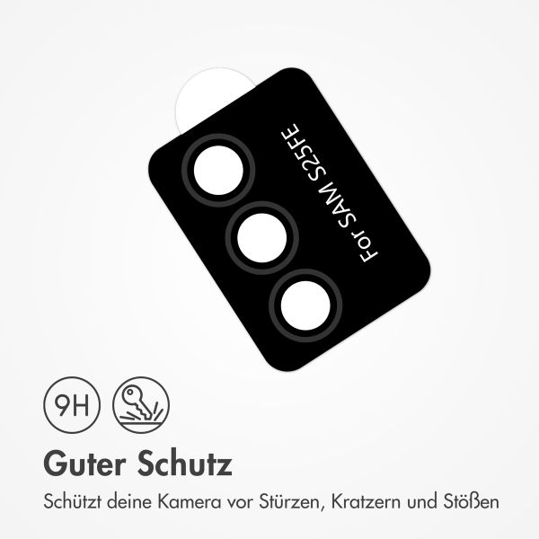 imoshion 2er Pack Kameraobjektivschutz für das Samsung Galaxy S25 FE - Schwarz