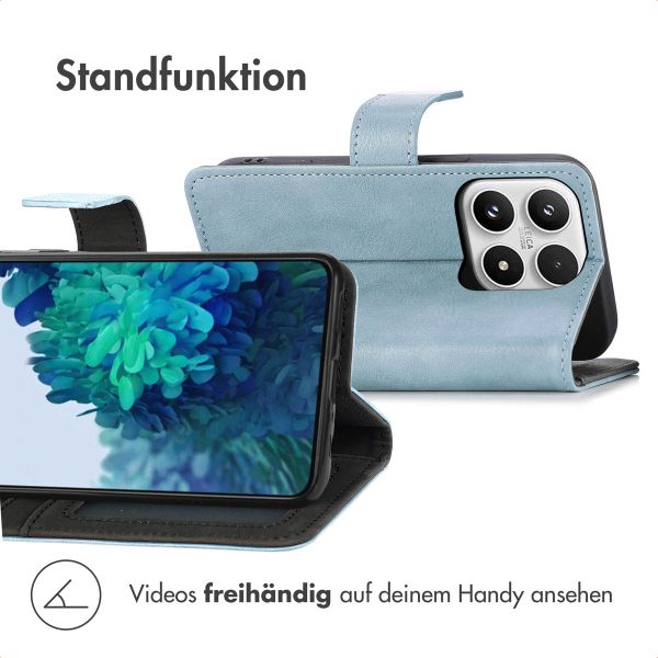 imoshion Luxuriöse Klapphülle Xiaomi 17 - Hellblau