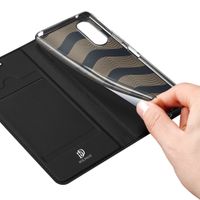 Dux Ducis Slim TPU Klapphülle Schwarz für das Sony Xperia 10 II