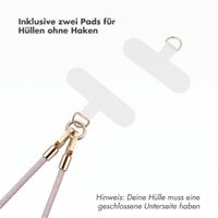 Selencia Universal Handyband mit 2 Haken - verstellbar - Muted Mauve