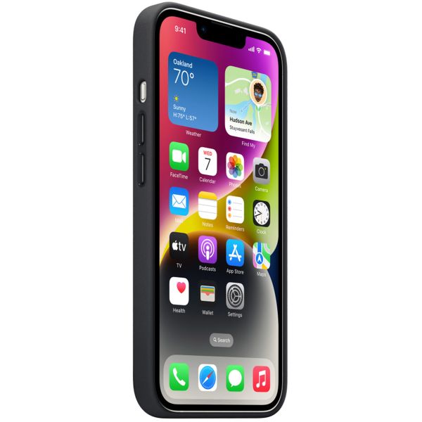 Apple Leder-Case MagSafe für das Apple iPhone 14 - Midnight