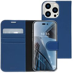 Accezz Wallet TPU Klapphülle Apple iPhone 14 Pro - Dunkelblau