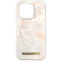 iDeal of Sweden Fashion Back Case Apple iPhone 16 Pro - Rose Pearl Marble