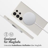 imoshion Color Back Cover mit MagSafe Samsung Galaxy S24 Ultra - Beige