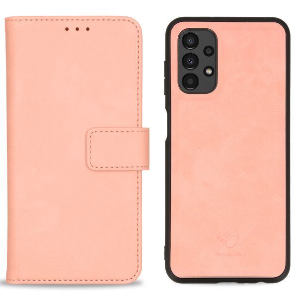 imoshion Entfernbare 2-1 Luxus Klapphülle für das Samsung Galaxy A13 (4G) - Rosa