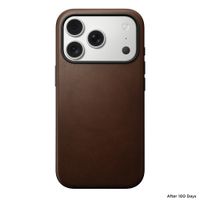 Nomad Modern Leather Case mit MagSafe Apple iPhone 17 Pro - Braun