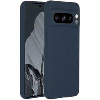 Accezz Liquid Silikoncase Google Pixel 8 Pro - Dunkelblau