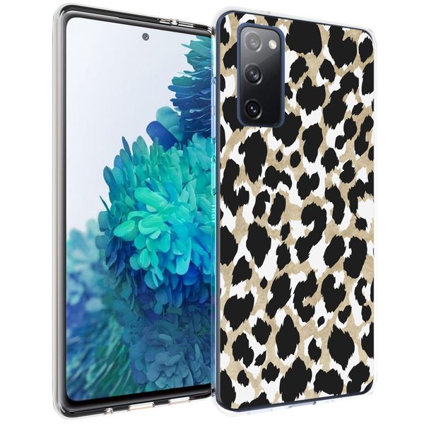 imoshion Design Hülle für das Samsung Galaxy S20 FE - Leopard / Schwarz