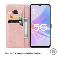 imoshion Mandala Klapphülle für das Oppo A58 (4G) - Rose Gold