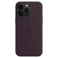 Apple Silikon-Case MagSafe für das iPhone 14 Pro Max - Elderberry