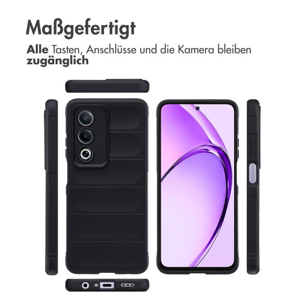 imoshion EasyGrip Back Cover für das Oppo A80 5G - Schwarz