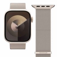 Vonmählen Milanese Loop 2 Armband für deine Apple Watch | 44/45/46/49 mm - Champagne