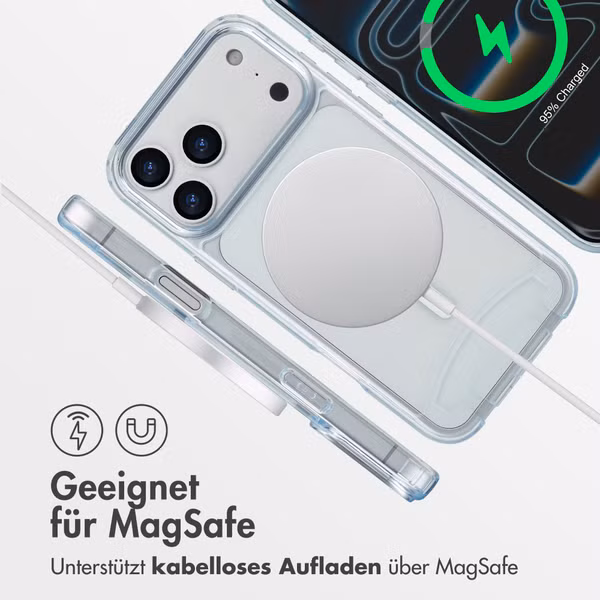 imoshion MagSafe Hülle mit abnehmbarem Band Apple iPhone 17 Pro Max - Transparent