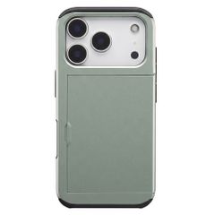 imoshion Backcover mit Kartenfach Apple iPhone 18 Pro / 17 Pro - Grün