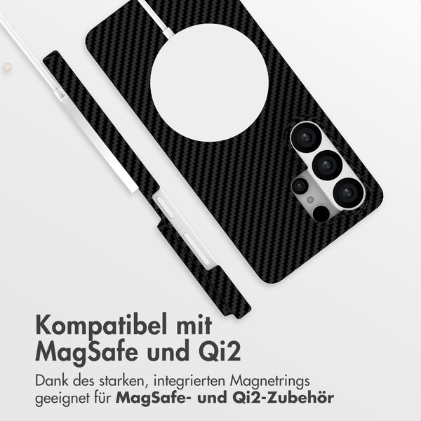 Accezz MagSafe Kevlar® Hülle Samsung Galaxy S26 Ultra - Schwarz