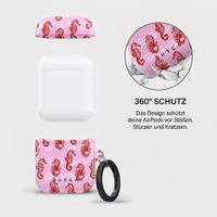 Burga Hardcase Hülle  Apple AirPods 1 / 2 - Coral Reef