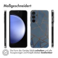 imoshion Design Hülle Samsung Galaxy S23 FE - Blue Graphic