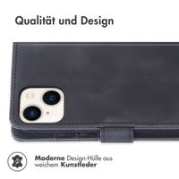 imoshion Klapphülle mit Kordel Apple iPhone 15 - Schwarz