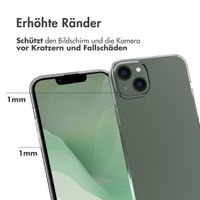 Accezz TPU Clear Cover für das Apple iPhone 14 Plus - Transparent