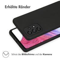 imoshion Color TPU Hülle für das Samsung Galaxy A53 - Schwarz