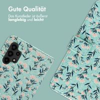 imoshion Design Klapphülle Samsung Galaxy A13 (4G) - Blue Flowers