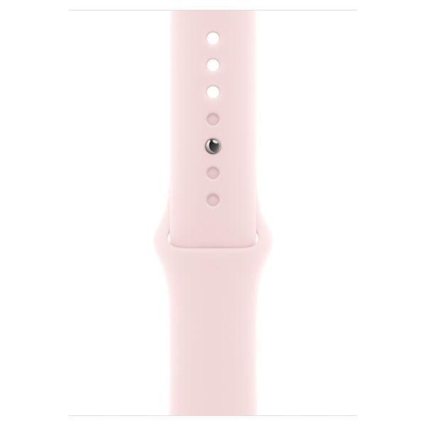 Apple Sport Band für die Apple Watch Series 1 bis 10 / SE / Ultra (2) (44/45/46/49 mm) - Größe S/M - Light Pink