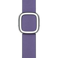 Apple Leather Band Modern Buckle für die Apple Watch Series 1 bis 9 / SE (38/40/41 mm) | Series 10 (42 mm) - Größe S - Wisteria