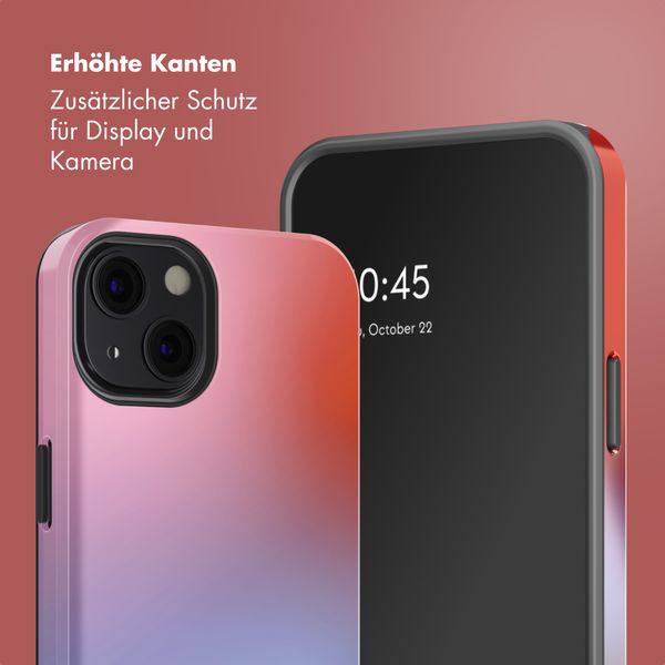 Selencia Vivid Rückabdeckung mit MagSafe Apple iPhone 13 - Gradient Soft Blush