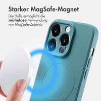 imoshion Color Back Cover mit MagSafe Apple iPhone 14 Pro - Smoke Green