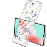 imoshion Design Hülle Samsung Galaxy A41 - Blume - Weiß