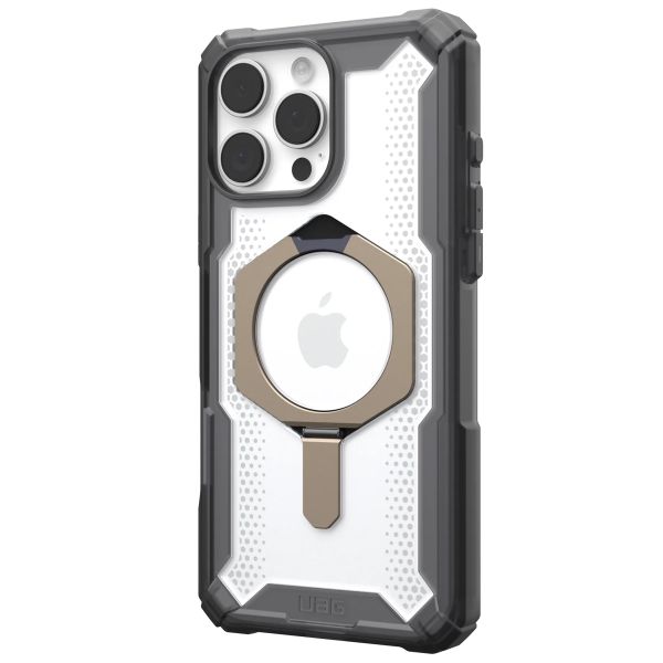 UAG Plasma XTE Back Cover MagSafe für das iPhone 16 Pro Max - Ash / Titanium