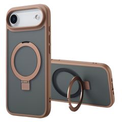 Accezz Ring Stand Backcover mit MagSafe Apple iPhone Air - Braun