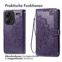 imoshion Mandala Klapphülle Xiaomi Redmi Note 13 Pro Plus (5G) - Violett