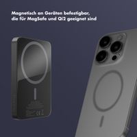 Selencia Vivid Powerbank 5.000 mAh - MagSafe und Qi2 - Black / Swirl Black