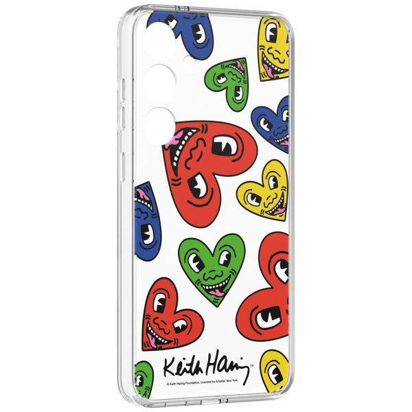 Samsung Original Keith Haring Heart Plate für das Galaxy S24 - Red