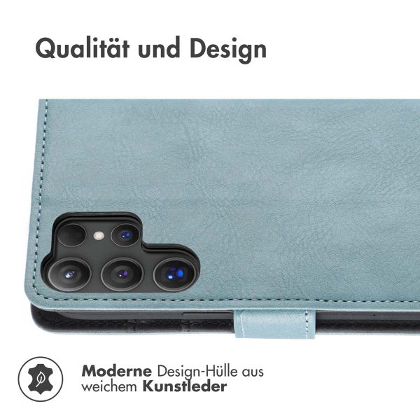 imoshion Luxuriöse Klapphülle Samsung Galaxy S25 Ultra - Hellblau