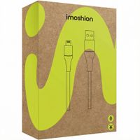 imoshion ﻿Lightning- auf USB-Kabel – nicht MFi-zertifiziert – Geflochtenes Gewebe – 1,5 m – Weiß