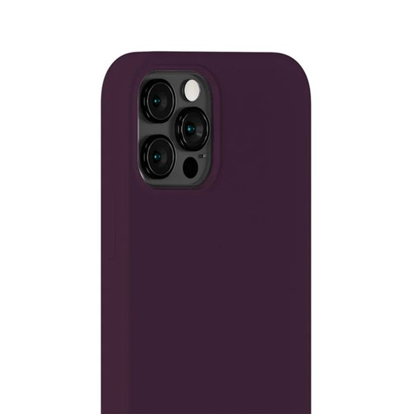 Holdit Silicone Case iPhone 12 / 12 Pro - Deep Plum