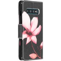 Design TPU Klapphülle für das Samsung Galaxy S10