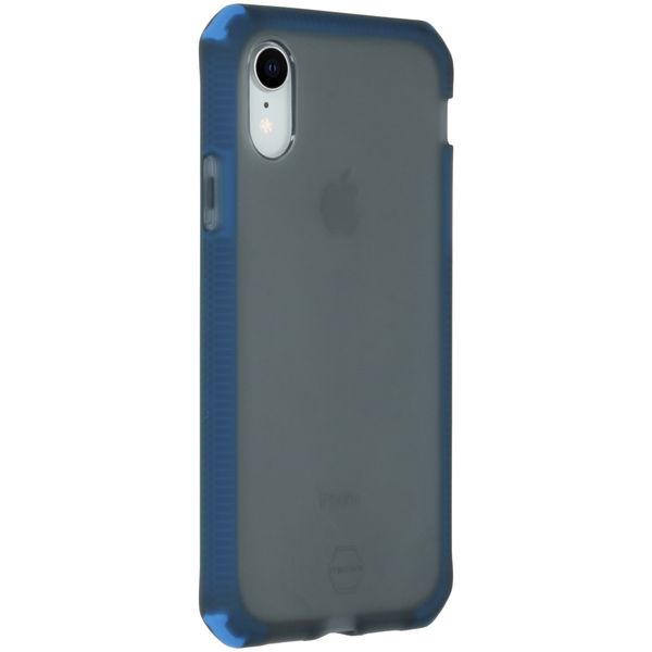 Itskins Supreme Frost Backcover iPhone Xr - Schwarz / Dunkelblau