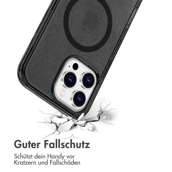 imoshion Sparkle Back Cover mit MagSafe für das iPhone 16 Pro - Schwarz