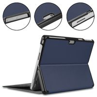 imoshion Trifold Klapphülle für das Microsoft Surface Pro 9 / Pro 10 / Pro 11 - Dunkelblau