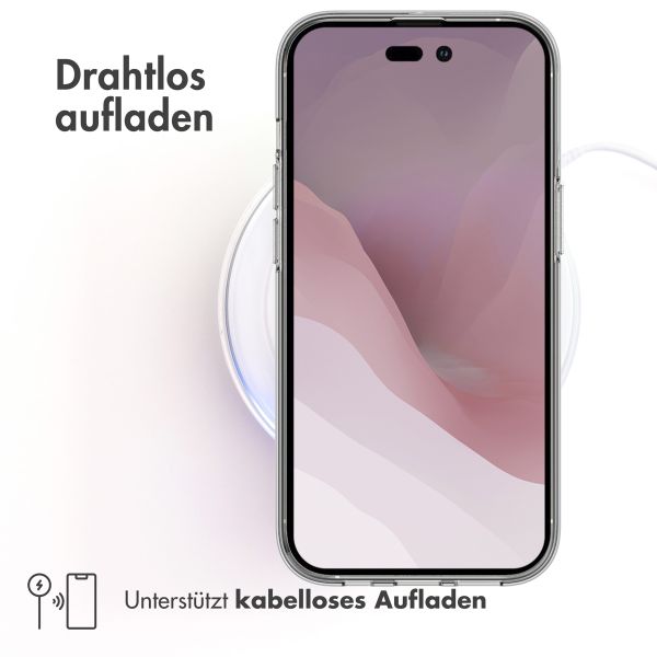 Accezz TPU Clear Cover für das Apple iPhone 14 Pro - Transparent