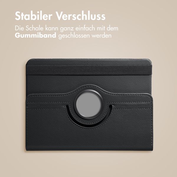 imoshion 360° drehbare Klapphülle Samsung Galaxy Tab A11 Plus - Schwarz