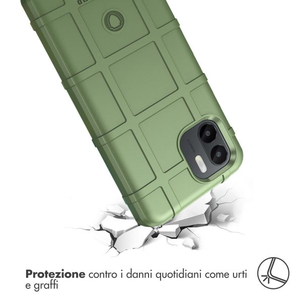 imoshion Rugged Shield Backcover Xiaomi Redmi A1 / A2 - Dunkelgrün