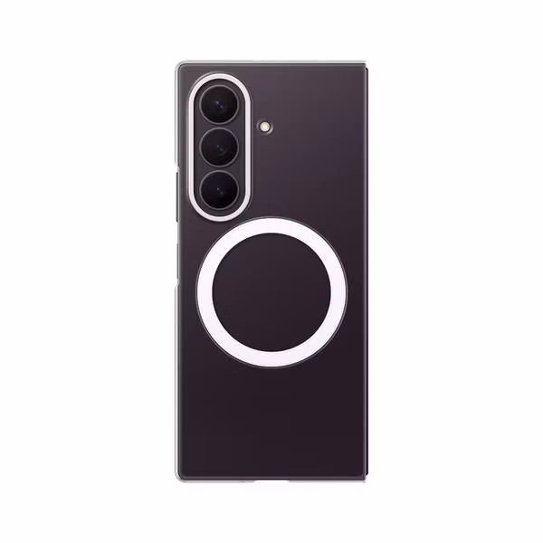 Samsung Clear Magnet Hülle Samsung Galaxy Z Fold 8 Ultra - Transparent