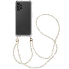imoshion Handykette mit Perlen + Handgelenkschlaufe Samsung Galaxy A13 (4G) - Transparent